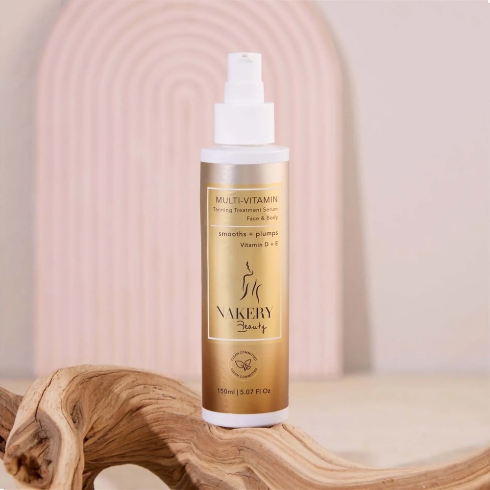 BUNDLE OF 2 - Nakery Beauty Multi-Vitamin Tanning Treatment Serum